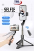 Gậy Chụp Hình Chống Rung Kiêm Gimbal Tripod L08 Chính Hãng (Anti Shake, Tripod, Gimbal, Bluetooth Selfie Stick)