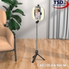 Gậy Tripod 3 Chân Bluetooth Tích Hợp Đèn Livestream Trợ Sáng Hoco LV03 Plus Chính Hãng