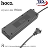 Ổ Cắm Điện Đa Năng Có Cổng Sạc USB Hoco DC31 2500W Chính Hãng