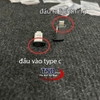 Đầu Chuyển Đổi Cổng Type C Ra Lightning ( type-c to lightning )