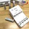 Bộ 4 Pin AA & Sạc FUJITSU FCT345 Chính Hãng