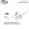 Cáp Sạc Nhanh Hoco U63 Cổng Micro USB Chính Hãng Phát Sáng Theo Nhạc