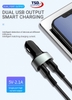 Tẩu Sạc Xe Hơi 2 Cổng USB Hoco Z26 Chính Hãng
