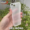 Combo 2 Ốp Lưng Trong Nhám Unibody iPhone 14 Siêu Mỏng
