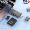 Đầu Đọc Thẻ Nhớ Đa Năng 2 in 1 Hoco HB39 Tốc Độ Cao