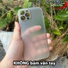 Combo 2 Ốp Lưng Trong Nhám Unibody iPhone 12 Pro Max Siêu Mỏng