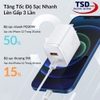 Củ Sạc Nhanh Đa Năng Baseus PD 20W Compact ( USB + Type C Dual Port, QC 3.0 Multi Quick Charge Support )