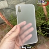 Combo 2 Ốp Lưng Trong Nhám Siêu Mỏng Unibody Cho iPhone X, XS, XS MAX