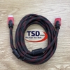 Cáp HDMI 2 Đầu Bọc Dây Dù Chống Nhiễu