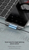 Bộ Chia Cổng Lightning 1 Ra 2 Baseus L46 Có Hỗ Trợ Đàm Thoại Cho iPhone / iPad Chính Hãng