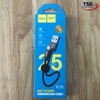 Cáp Sạc Nhanh Hoco X35 Cổng Micro USB Dài 25CM Chính Hãng