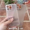 Combo 2 Ốp Lưng Trong Nhám Unibody iPhone 13 Pro Siêu Mỏng