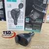 Tẩu Sạc Ô tô Đa Năng Hoco Z34 2 Cổng USB Chia Tẩu 96W Chính Hãng