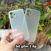 Combo 2 Ốp Lưng Trong Nhám Unibody iPhone 12 Siêu Mỏng