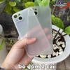 Combo 2 Ốp Lưng Trong Nhám Unibody iPhone 15 PLUS Siêu Mỏng