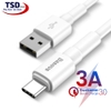 Cáp Sạc Nhanh Baseus Mini White Cổng Type C Chính Hãng ( Quick Charging & Sync Data TPE Cable )