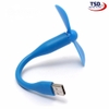 Quạt Mini Usb 2 Cánh Uốn Dẻo Cực Mát