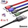 Cáp Sạc Đa Năng 4 Cổng Baseus Rapid Series Chính Hãng