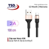 Cáp Sạc iPhone, iPad Hoco X26 Dài 1 Mét Cổng Lightning Chính Hãng