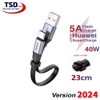 Cáp Sạc Nhanh Baseus USB Type C Dài 23cm Hỗ Trợ Sạc Nhanh Quick Charge 3.0