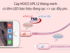 Cáp iPhone / iPad Chính Hãng Hoco UPL12 Dài 2 Mét Có Đèn Báo Sạc Đầy