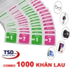 Combo 1000 Khăn Vệ Sinh Điện Thoại, Cường Lực, Máy Tính, Máy Ảnh, Mắt Kính Tiện Lợi