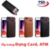 Ốp Lưng Da iPhone Có Khe Đựng Card, Tiền Đa Năng