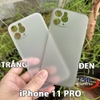 Ốp Lưng iPhone Siêu Mỏng Trong Nhám UniBody