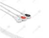 Bộ dây cáp điện tim ECG 3 Lead 5 Lead tương thích các hãng Monitor