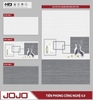 GẠCH ỐP TƯỜNG JOJO 30x60: JOJO3801-01D-02