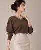 Áo thun len Hàn Quốc 093027