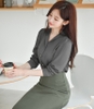 Sơ mi nữ Hàn Quốc 082202