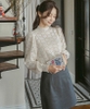 Sơ mi ren Hàn Quốc 120106