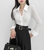 Sơ mi ren Hàn Quốc 012805