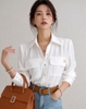 Sơ mi nữ Hàn Quốc 083010