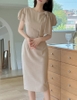 Đầm công sở Hàn Quốc 081709