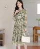 Váy họa tiết Hàn Quốc 082807