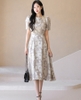 Đầm công sở Hàn Quốc 062101