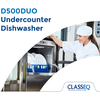 Máy rửa chén công nghiệp ClassEQ D500 DUO