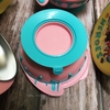 Tô inox giữ nhiệt hình Dog Paw Patrol màu hồng siêu cute cho trẻ em, bé gái ăn uống - (320ml) - 87NPB0201A