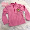 Áo lông trẻ em có dây kéo ngắn hình công chúa Princess màu hồng size XS/S cho bé gái 5,6 tuổi ( MỸ US-UK) - ALPNCH