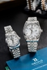 ĐỒNG HỒ CẶP ĐÔI RX-AX-T SWISS QUARTZ CHÍNH HÃNG MÀU TRẮNG SANG TRỌNG VÀ ĐẲNG CẤP
