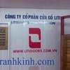 Biển hiệu LoGo kính nghệ thuật