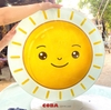 Ô Kính Tròn Điêu Khắc Hình Mặt Trời