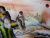 Tranh Thủy Mặc. (706)