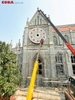 Ô tròn nhà thờ điêu khắc kính Coba Artglass