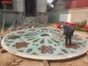 Ô tròn nhà thờ điêu khắc kính Coba Artglass