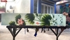 Tranh kính điêu khắc hoa sen Coba Artglass