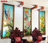 Tranh kính decor điêu khắc Coba Artglass