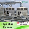 Ứng dụng tháp phun lốc xoáy trong xử lý khí ngành hóa chất, luyện kim, xi măng, thực phẩm